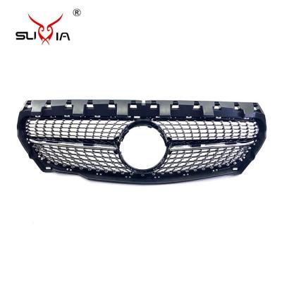 China Custom ABS Mesh Grilles For Mercedes Benz 117 Diamond 2013-2015 for sale