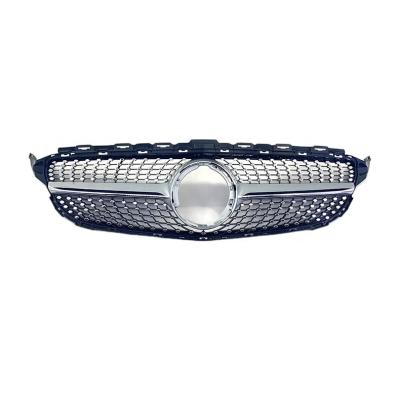 China ABS Aftermarket Car Front Grille For Mercedes Benz C CLASS 205 Diamond 2019- for sale