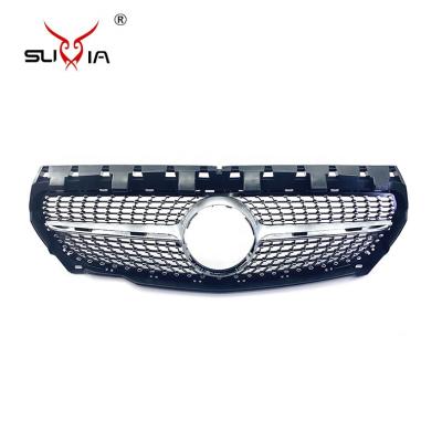 China ABS Auto Front Grille For Mercedes Benz 117 Diamond 2013-2015 for sale