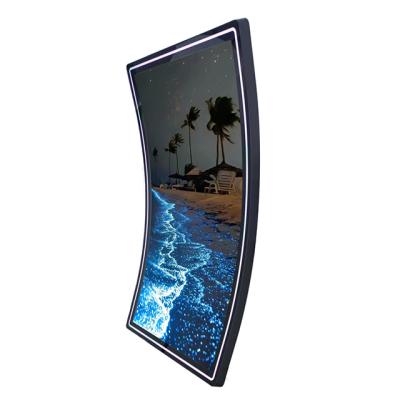 China New Design Indoor 31.5 Inch 1800R 2K Full Color Soft Curved Led Displays for sale