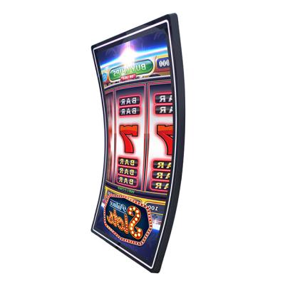 China Factory Wholesale Indoor 31.5 Inch Touch Screen Curved Display Screen For Vertical Game Skill Game Machine for sale