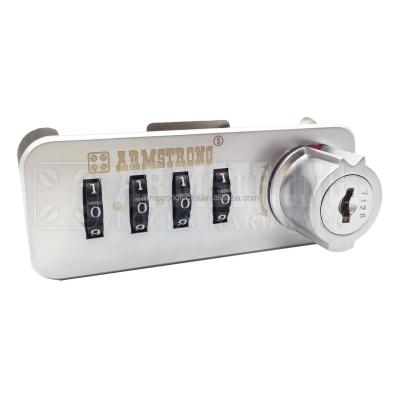 China Hot-selling ABS and zinc alloy new design electronic cabinet lock, four-digit password cam lock for sale