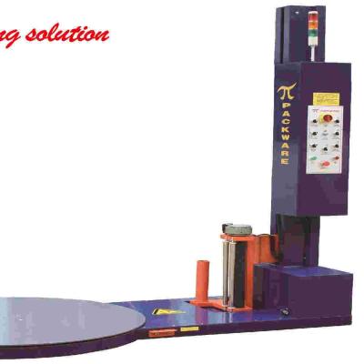 China Heavy Duty Pallet Wrapper PLC Control Stretch Film Pallet Wrapping Machine for sale