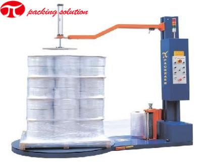 China 380V Stretch Film Wrapper , 11r/Min Turntable Pallet Wrapping Machines for sale