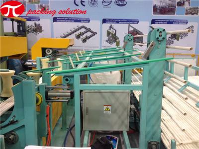 China Effective Pipe Packing Machine Automatic Plastic Pipe Stretch Film Strapping Bagging Machinery for sale