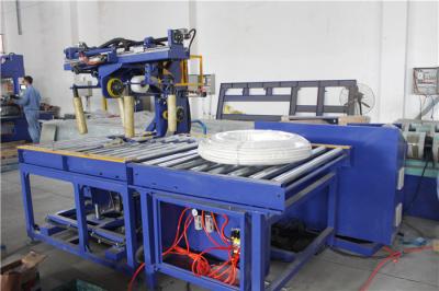 China HDPE horizontale Spulen-Verpackmaschine, Gummischlauch-Verpackungs-Maschine 1.0kw zu verkaufen