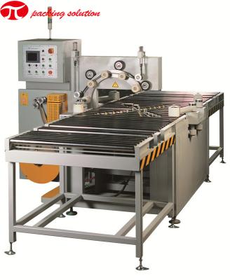 China Maschinen-Ring Speed Automatic PLC-Programm 90r/Min Vertical Aluminum Coil Wrapping zu verkaufen