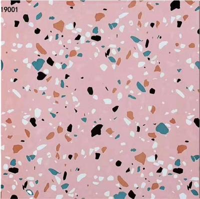 China MEDITERRANEAN SEA Colorful Terrazo Series Digital Printing Anti Slip Floor Tiles for sale