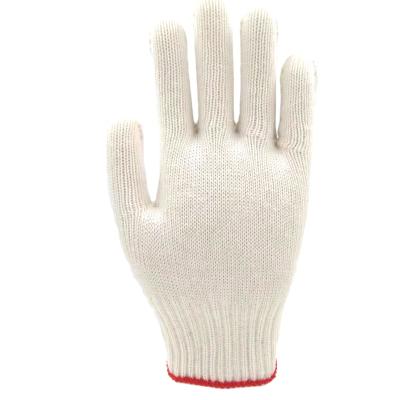 China Shift ; construction ; machinery; Factory SHUOYA Cotton Work Gloves White Durable White Cotton Gloves Washable Durable Gloves for sale