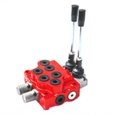 China Monoblock Two Hydraulic Spool Valve GDV70-2 Flow 70 Liters for sale