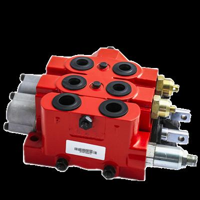 China Tractor flow 35 liters sectional hydraulic control valve for sale