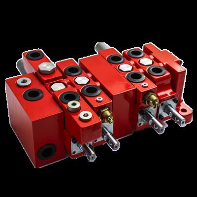 China Tractor 4 Spool Hydraulic Sectional Control Valves for sale