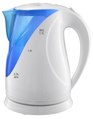 China 2022 Everich 1.7L Basic Plastic 360 Degree Rotation Household Electric Kettles With CE GS Approved for sale