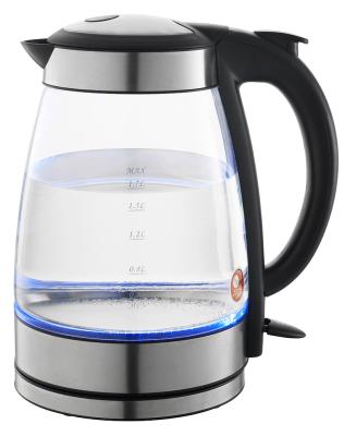 China 2022 New Arrival 360 Degree Base Rotating Electric Glass Kettle Glass Electric Kettle for sale