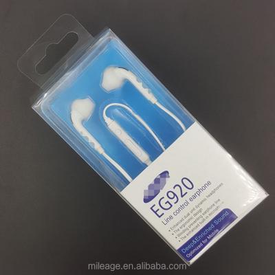 China Noise Canceling Original EG920 Earphone Mobile Phone Headset Mobile Phone In Ear Headset MIC For S6 for sale