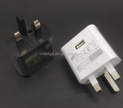 China Genuine Mobile Phone Cell Phone Wall Charger For Samsun S6 S8 S9 Quick Charger UK 3 Plug Travel Adapter, Fast Charging for sale