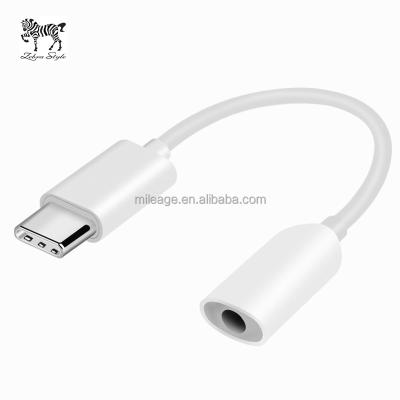 China Mobile phone original for Xiaomi type-c 9/10 earphone adapter to 3.5mm cc9 converter/to 6x/note3/mix2s youth 8s version for sale