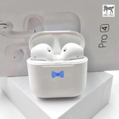 China Pairing Design Animation Hot Selling Sports Mini Stereo Canceling Pro New Genuine 4 TWS BT5.0 Wireless In-Ear Headphone Earbuds for sale