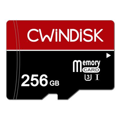 China Memory 256gb 256gb TF Card U3 Memory Card Plastic Card for sale