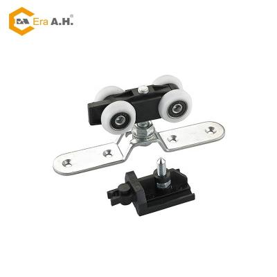 China Modern popular and hot sale good quality furniture fittings and door sliing system using rollers wheels for sale