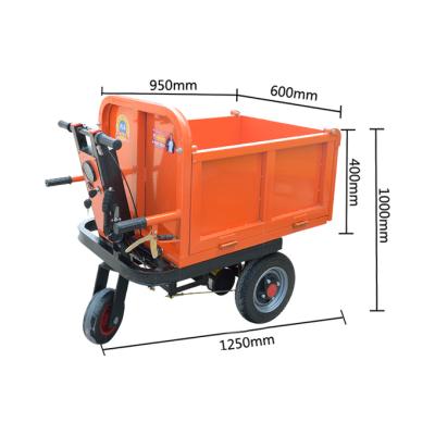 China Wholesale Power Strong And Durable Electric Tricycle Of Good Quality Mini Dumper Wheel Barrow Garden Tool Dumper Cars Super Dump Dump Truck Super Cars for sale