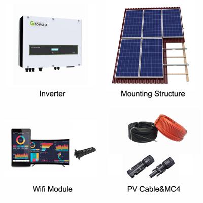 China Home 200kw 250 Kilowatt 500 Kilowatt 300kw 400 Kilowatt 600kw 1000kw 1mw 5mw 10mw Solar On Grid Panel Power Station System for sale