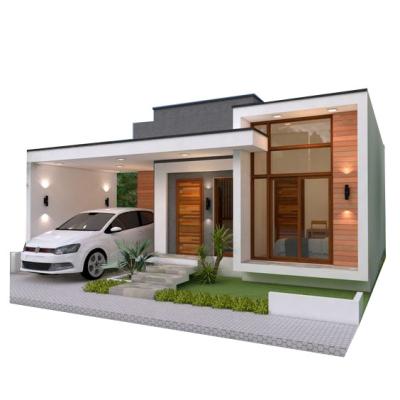 China Modern Prefab House / Quick Installed Easy Assembly House / Good Price Steel Frame Living House for sale