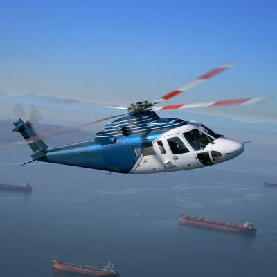 China New Efficient Sikorsky S-76C++ Helicopter Airplane Rescue Helicopter Aircraft for sale