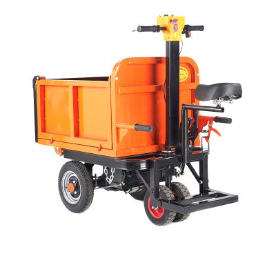 China Good Quality 2 Wheel Barrow Garden Tool Ton Load Diesel Power Transport Tricycle For Sale for sale