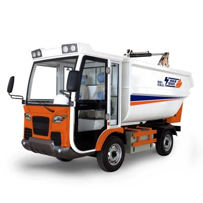 China food & Beverage Plant 4tons Collector 4x2 Garbage Truck Garbage Compactor Collection Waste Vehicle For Transport The Waste Thing for sale