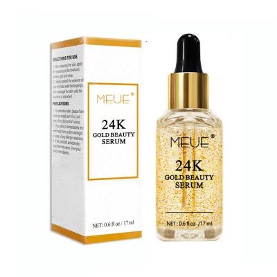 China Private Label Collagen Peptide Anti Aging Facial Serum Hyaluronic Acid Unti Wrinkle 24K Gold Face serum for women beauty product for sale