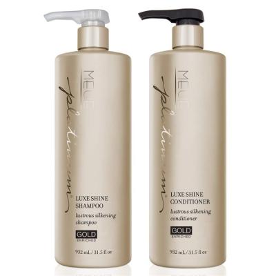 China Wholesale Sulfate Free Gold Collagen Smoothing Shining Hair Repair Care Treatment Shampoo and Conditioner for sale