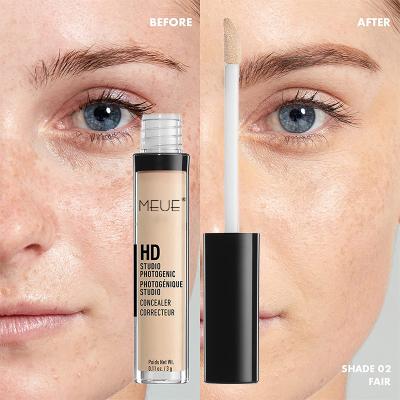 China Custom Face Makeup Dark Skin Liquid Concealer waterproof 23 Colors Private Label HD Concealer for sale