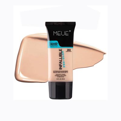 China Private label face makeup foundation full coverage weightless waterproof liquid foundation for sale