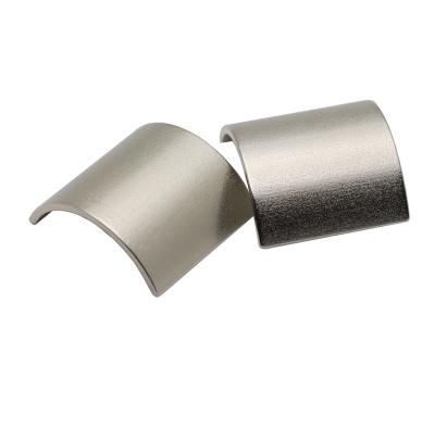 China Hot sale competitive super strong arc permanent ndfeb neodymium magnet block for sale