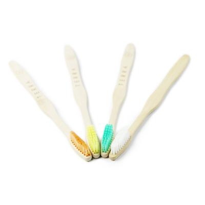 China Disposable Wash Tools Bamboo Toothbrush Factory Based Teeth Gap Brush for sale