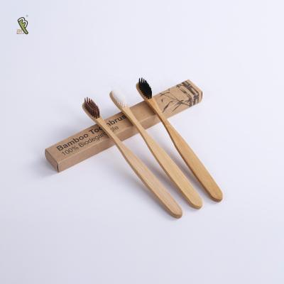 China Adult Nylon Toothbrush New Hot Sale Disposable Biodegradable Bamboo Toothbrush for sale