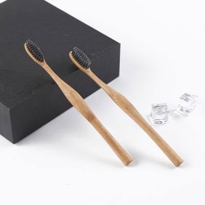 China NEW PRODUCT DESIGN Disposable Eco Friendly Bamboo TOOTHBRUSH Adult Toothbrush for sale