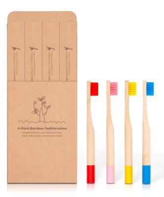 China Eco Friendly Disposable Toothbrush Bambus Baby Toothbrush for sale