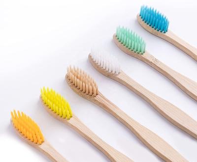 China Disposable Eco - Friendly Natural Charcoal Toothbrush For Hotel Toothbrushes Bamboo for sale