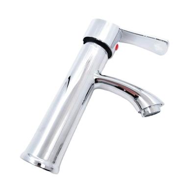 China Other High Demand Chrome Body Basin Faucet Hot And Cold Brass Bottom Zinc Alloy Faucets for sale