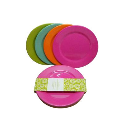 China 2022 New Arrivals Melamine Tableware Modern Food Dish Disposable Matte Color Dinner Dishes for sale