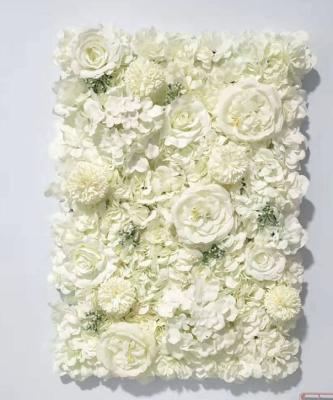 China Artificial flower wall flower for wedding wall decoration for sale