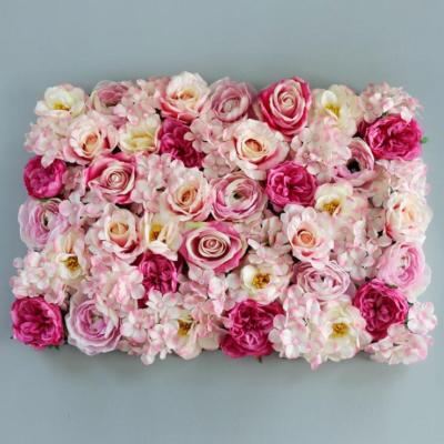 China Artificial Wall Decoration Rose Flower For Wedding Wall Decoration for sale