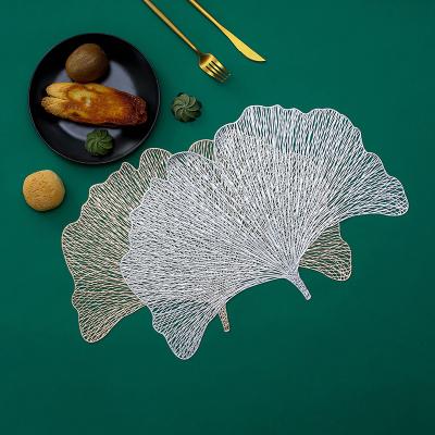 China Luxurious silver round place mat stocked for table decoration for sale