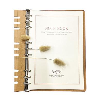 China Hardcover OEM Hardcover Book Agenda Business Printing Notebook Buckle for sale