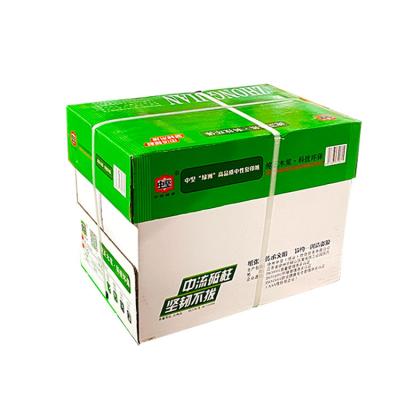 China Excellent A4 70gsm Wooden Pulp Paper Short 70gsm Copy Paper White Double Copy Paper For Sale for sale