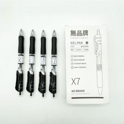 China Office Signature Black Normal Smooth Press 0.5Mm Writing Gel Ink Pen for sale