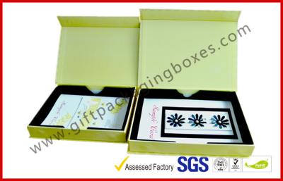 China Luxury Paper Rigid Gift Boxes, Magnetic Custom Printed Packaging Boxes with PS tray for sale