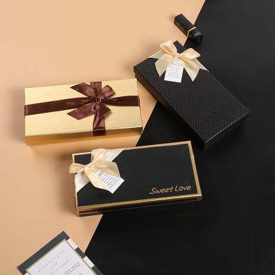 China Luxury Empty Chocolate Truffle Bonbon Gift Paper Box Packaging Luxury Ramadan Paper Chocolate Boxes for sale